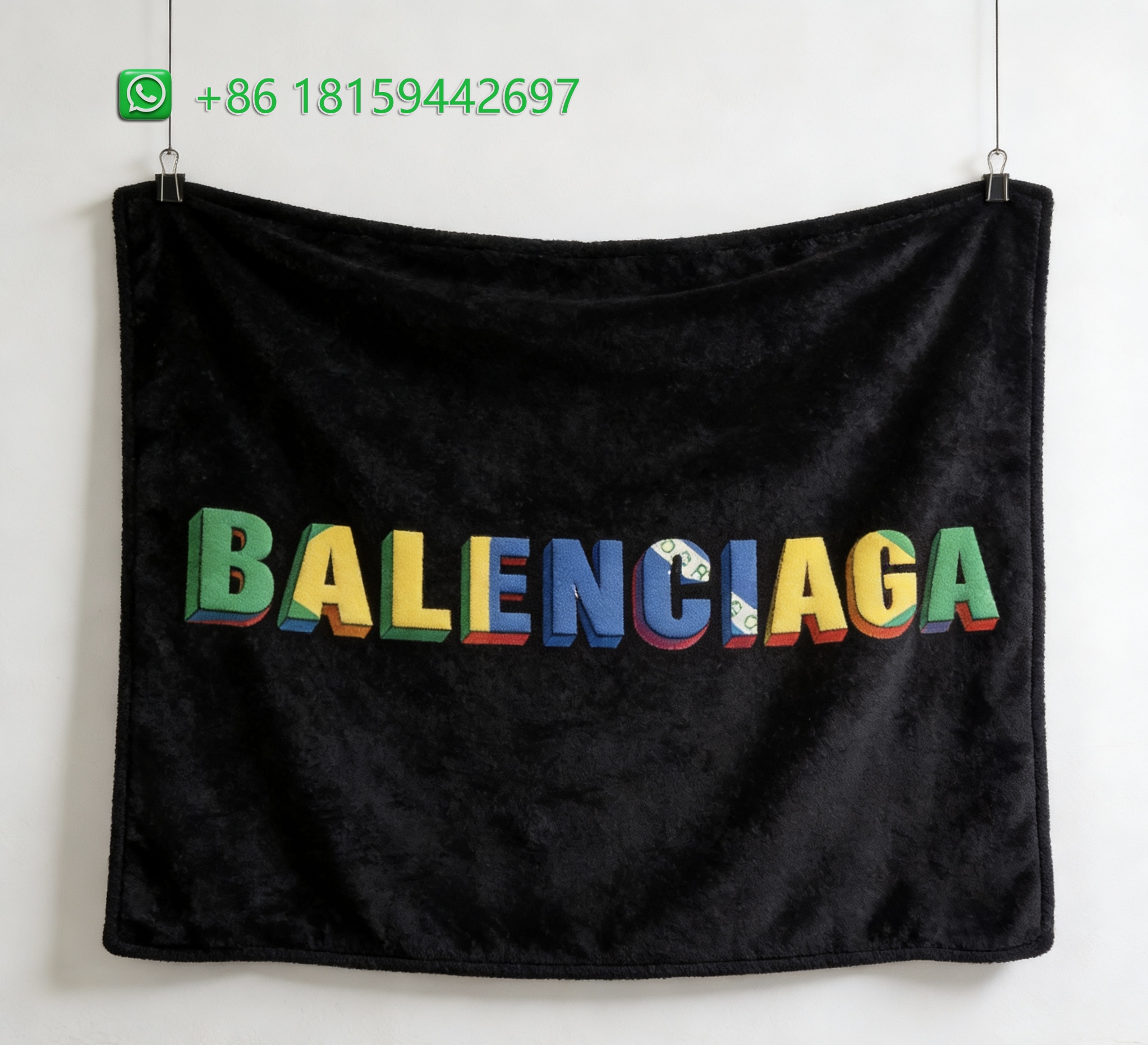 Balenciaga Throw Blankets